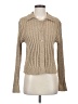 Things Between 100% Polyester Tan Cardigan Size S - photo 1