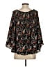 Max Studio 100% Polyester Black 3/4 Sleeve Blouse Size S - photo 2