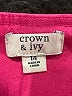 Crown & Ivy Color Block Pink Active Pants Size 14 - photo 7