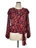 Collective Concepts 100% Polyester Red Long Sleeve Blouse Size XL - photo 1