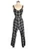 Hollister Plaid Black Jumpsuit Size XS - photo 1