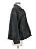 Blank NYC Solid Black Gray Denim Jacket Size S - photo 4