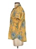 Madewell Tropical Yellow Short Sleeve Blouse Size S - photo 5