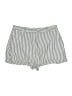 Zara Stripes Silver Shorts Size M - photo 1