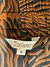 Tucker Animal Print Brown Casual Pants Size M - photo 7