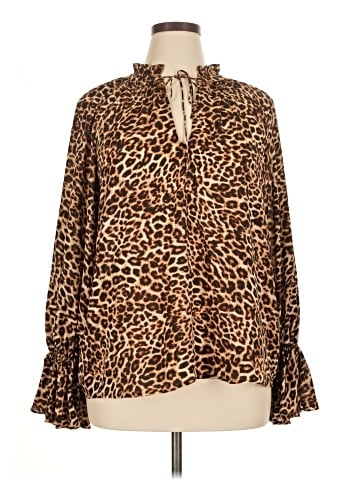 Nili Lotan Long Sleeve Blouse (view 1)