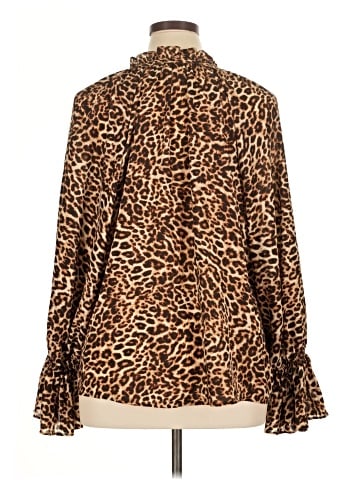 Nili Lotan Long Sleeve Blouse (view 2)