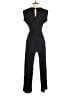 Ann Taylor LOFT Solid Black Jumpsuit Size XS - photo 2
