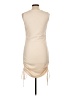 BTFBM Solid Ivory Cocktail Dress Size L - photo 2