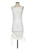 Unbranded Solid White Casual Dress Size S - photo 1