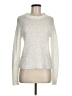 Ela Metallic Ivory Pullover Sweater Size 8 - photo 1