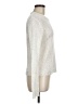 Ela Metallic Ivory Pullover Sweater Size 8 - photo 4