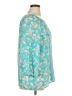 New Directions 100% Polyester Teal Long Sleeve Blouse Size XL - photo 4