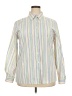 Foxcroft Stripes Yellow Long Sleeve Button-Down Shirt Size 18 - photo 1