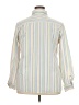 Foxcroft Stripes Yellow Long Sleeve Button-Down Shirt Size 18 - photo 2
