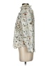 La Roque Print Ivory 3/4 Sleeve Blouse Size XS - photo 5