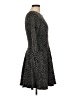 Ali Ro Argyle Gray Casual Dress Size 6 - photo 4
