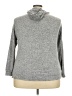 Sejour Gray Turtleneck Sweater Size 2X - photo 2