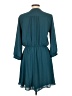 Brigitte Bailey 100% Polyester Solid Teal Casual Dress Size L - photo 2