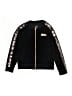 Justice Active Graphic Black Track Jacket Size 6 - 7 - photo 1