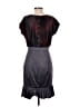 BCBGeneration Gray Black Cocktail Dress Size 8 - photo 2