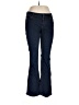 Ann Taylor Chevron-herringbone Blue Jeans Size 12 - photo 1