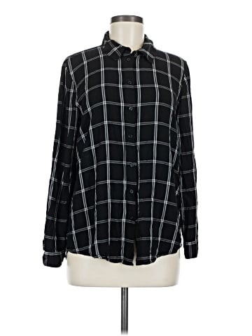 Calvin Klein Long Sleeve Button-Down Shirt (view 1)