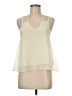 BLVD 100% Polyester Ivory Sleeveless Blouse Size M - photo 1