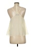 BLVD 100% Polyester Ivory Sleeveless Blouse Size M - photo 2