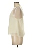 BLVD 100% Polyester Ivory Sleeveless Blouse Size M - photo 5