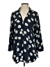 CAbi 100% Polyester Blue 3/4 Sleeve Blouse Size S - photo 1