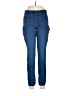Nine West 100% Cotton Solid Blue Jeggings Size 8 - photo 1