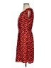 Old Navy 100% Polyester Hearts Red Casual Dress Size S - photo 5