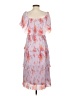 Entro 100% Polyester Pink Cocktail Dress Size 4 - photo 2