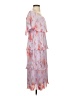 Entro 100% Polyester Pink Cocktail Dress Size 4 - photo 4