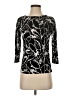 Talbots Black 3/4 Sleeve Top Size XS - photo 1