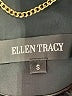 Ellen Tracy 100% Polyester Black Trenchcoat Size S - photo 6