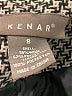 Kenar 100% Polyester Houndstooth Gray Jacket Size 8 - photo 6