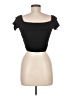 Zara Black Short Sleeve Top Size M - photo 2