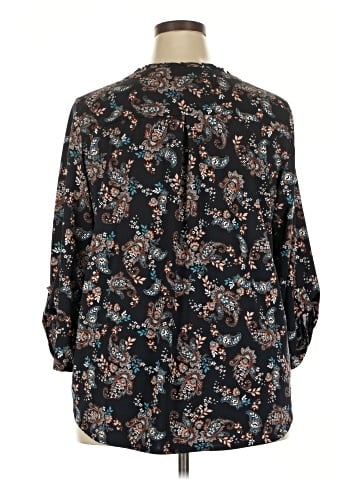 Perseption Concept 3/4 Sleeve Blouse (view 2)