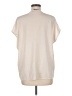 Versona 100% Polyester Ivory Short Sleeve Blouse Size M - photo 2