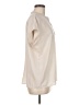 Versona 100% Polyester Ivory Short Sleeve Blouse Size M - photo 4