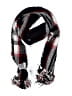 Style&Co 100% Polyester Plaid Black Scarf One size - photo 1