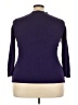 Basic Editions 100% Acrylic Purple Pullover Sweater Size 2X - photo 2