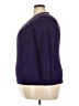 Basic Editions 100% Acrylic Purple Pullover Sweater Size 2X - photo 5