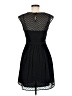 Unbranded Chevron-herringbone Black Casual Dress Size M (estimated) - photo 2