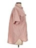 Madewell Pink Short Sleeve Button-Down Shirt Size S - photo 4