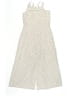 Bebe 100% Cotton Ivory Overalls Size S (kids) - photo 2