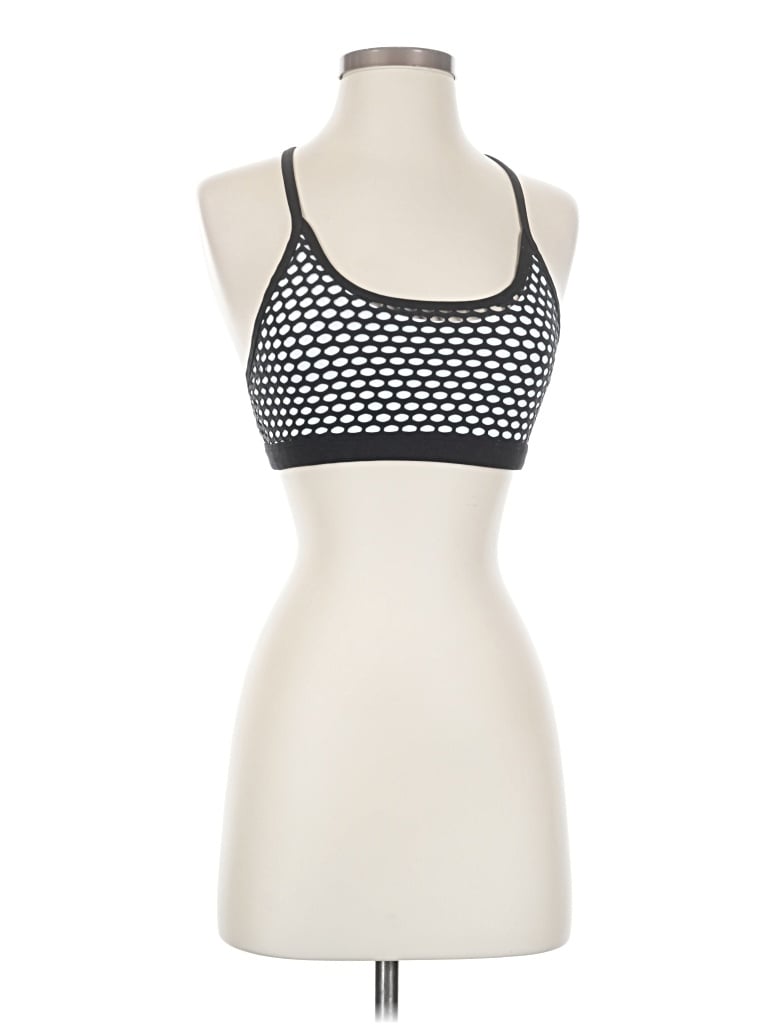 Pre-owned Lorna Jane Active Tank Top Black Halter Neckline Tops