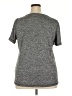 Ideology 100% Polyester Gray Short Sleeve Top Size 2X - photo 2